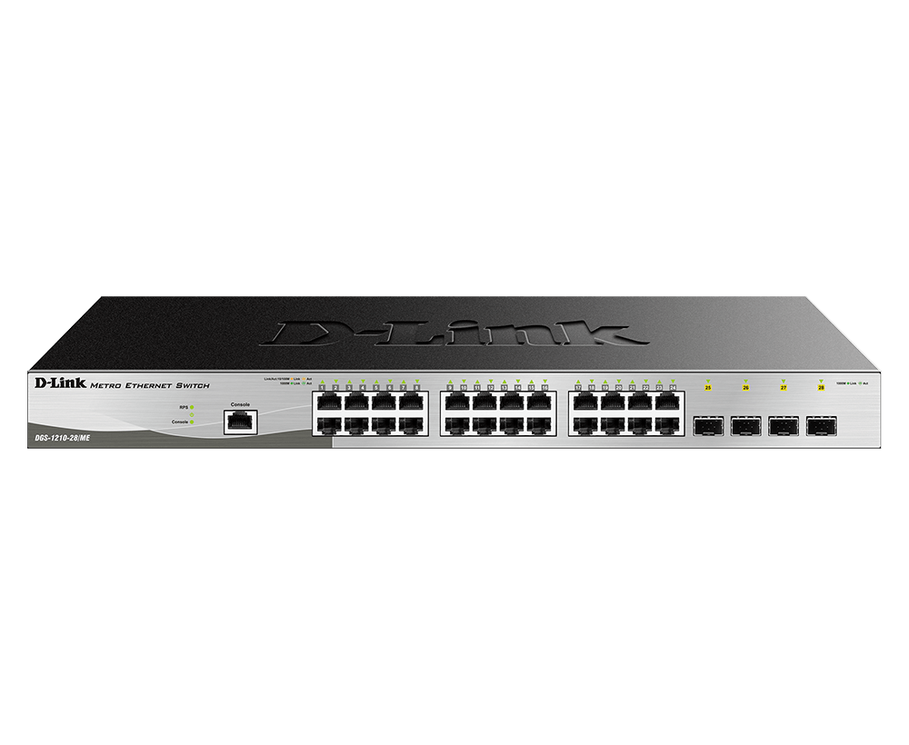 D-Link DGS-1210-28/ME Ethernet Switch — Product reference image