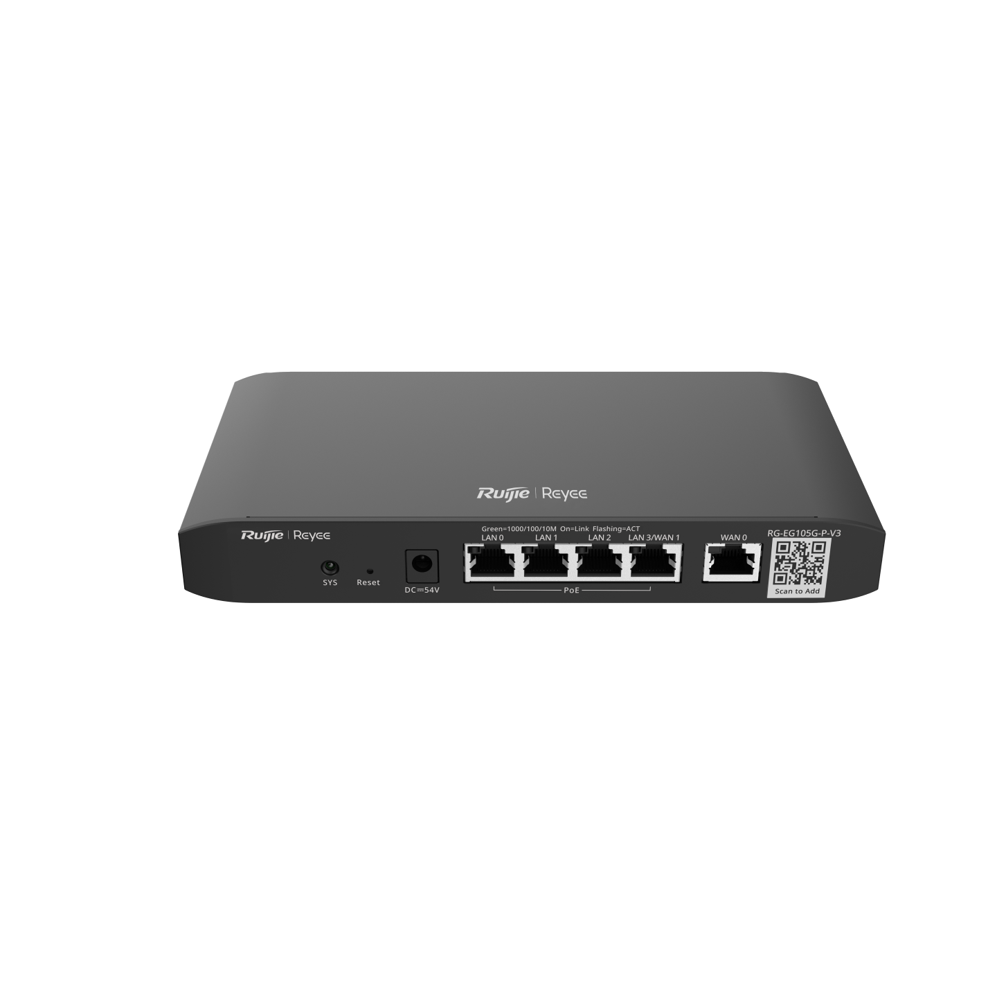 Ruijie RG-EG105G-P-V3 Enterprise Router — Product reference image