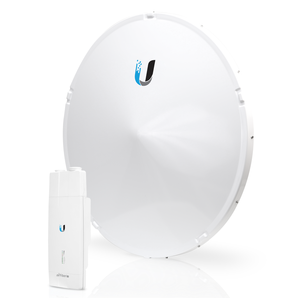 Ubiquiti AF11-Complete-HB airFiber 11 High-Band Backhaul Radio with Dish Antenna — Product reference image