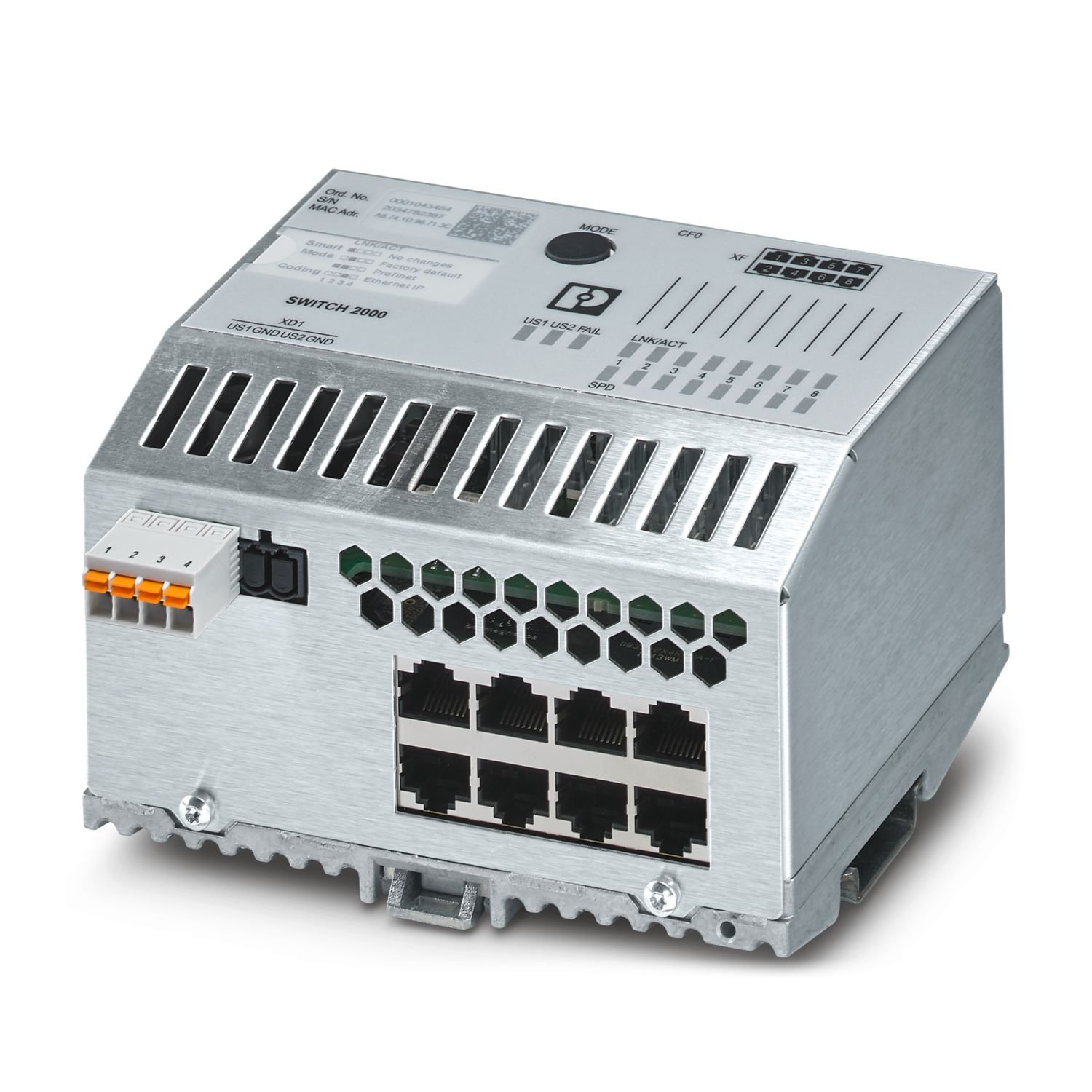 Phoenix Contact FL SWITCH 2508/K1 (1215350) — Product reference image