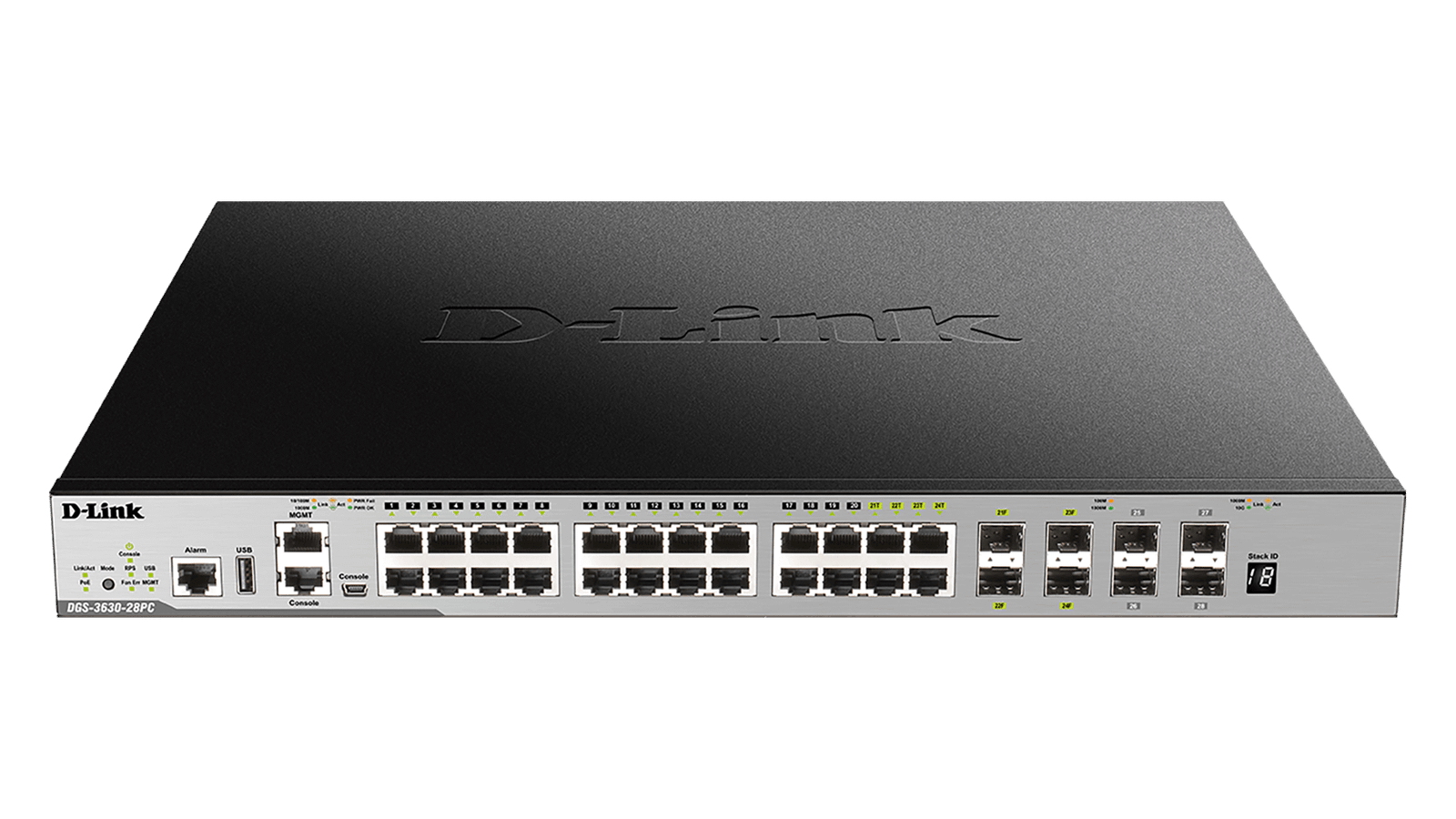 D-Link DGS-3630-28PC Ethernet Switch — Product reference image
