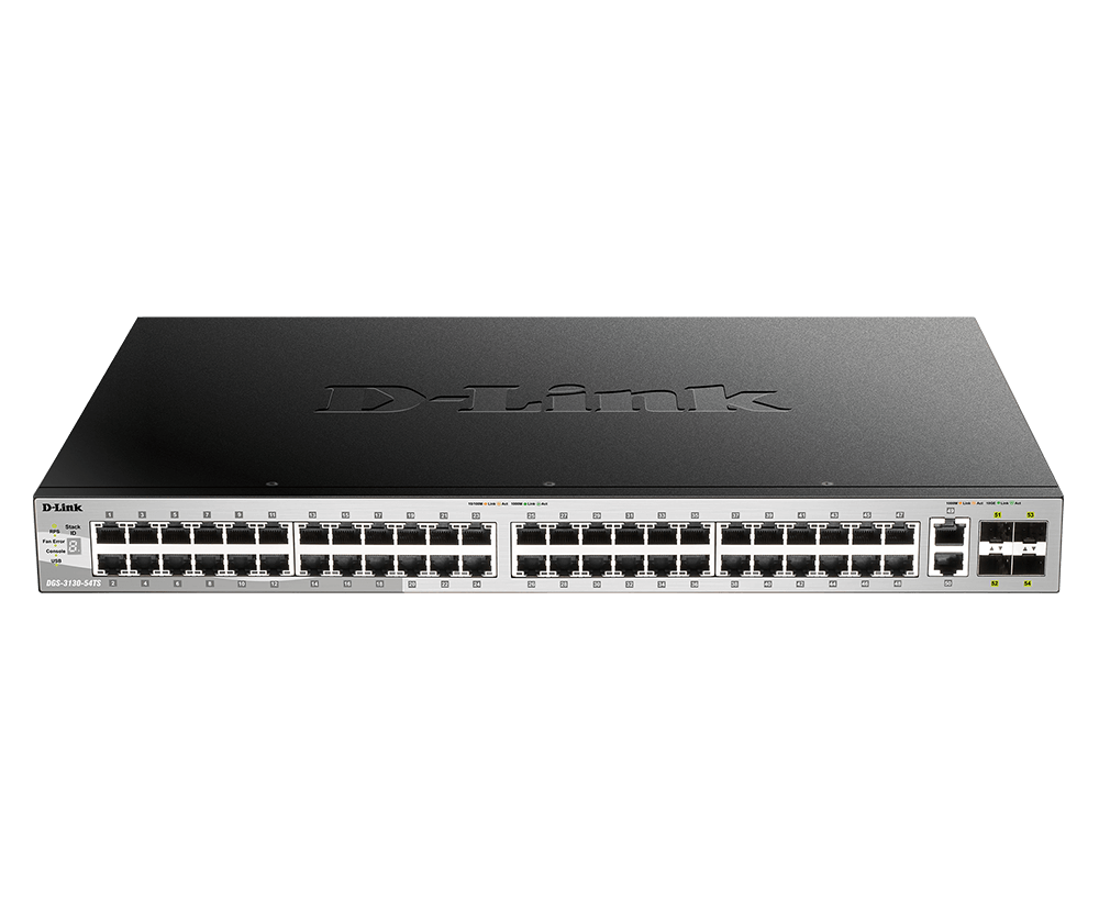 D-Link DGS-3130-54TS Ethernet Switch — Product reference image