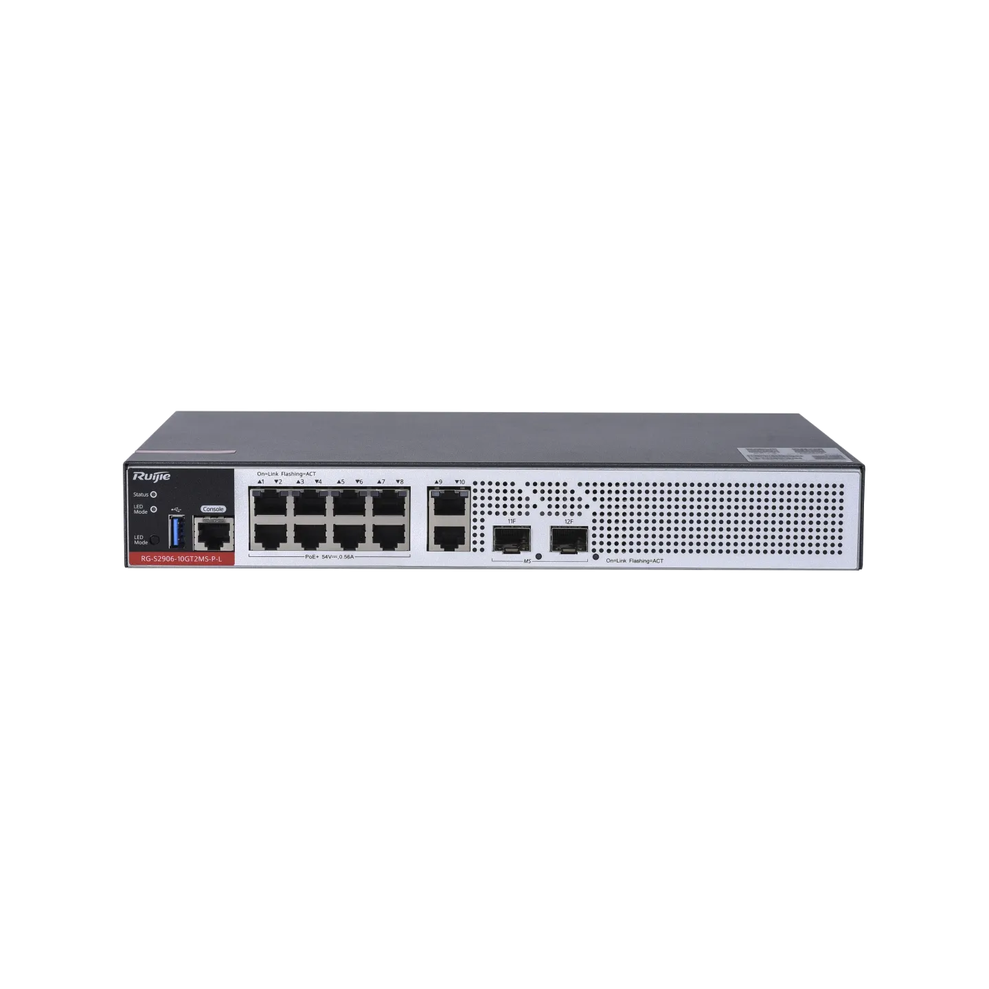Ruijie RG-S2906-10GT2MS-P-L Ethernet Switch — Product reference image