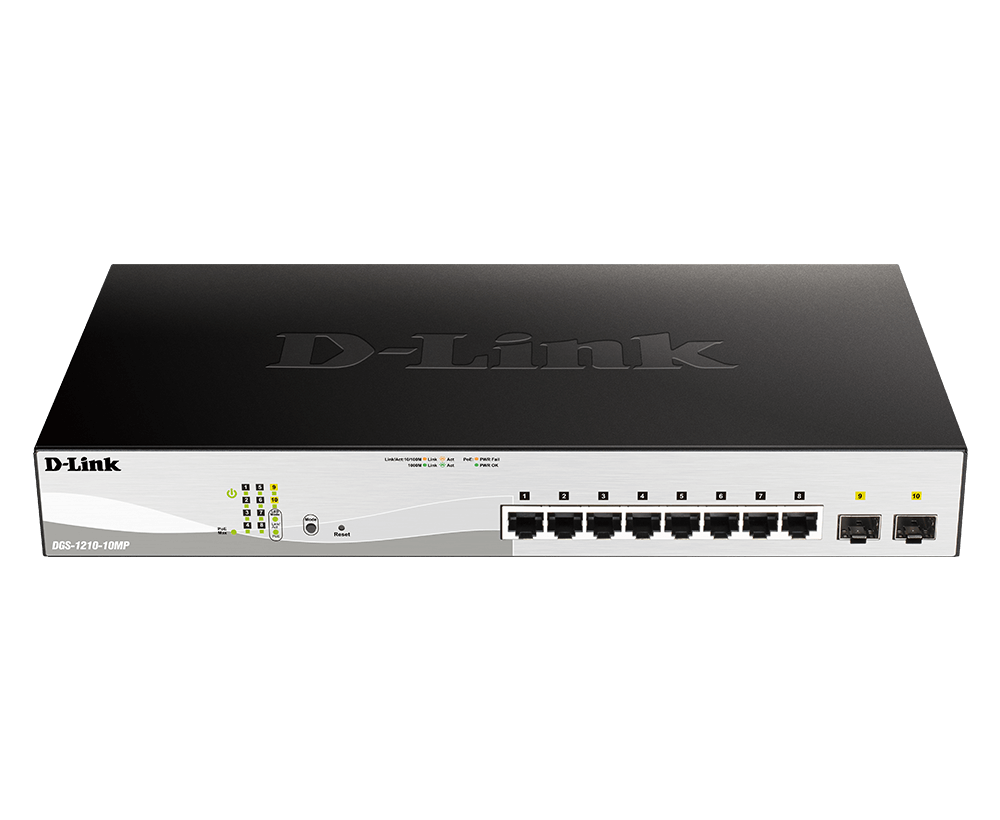 D-Link DGS-1210-10MP Ethernet Switch — Product reference image