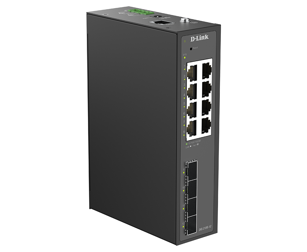 D-Link DIS-210G-12 Ethernet Switch — Product reference image