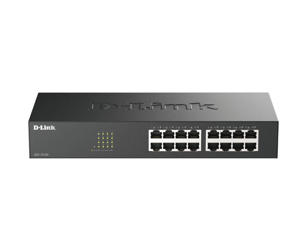 D-Link DES-1016D Ethernet Switch — Product reference image