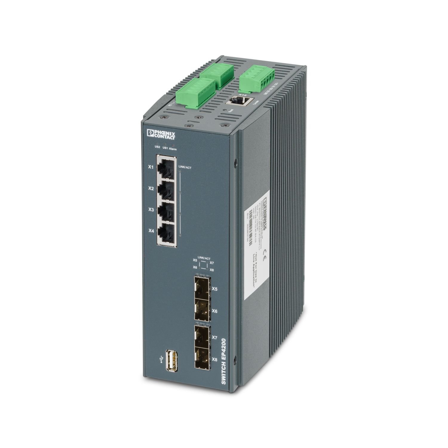 Phoenix Contact FL SWITCH EP4204-4TGSFP-LV (1732191) — Product reference image
