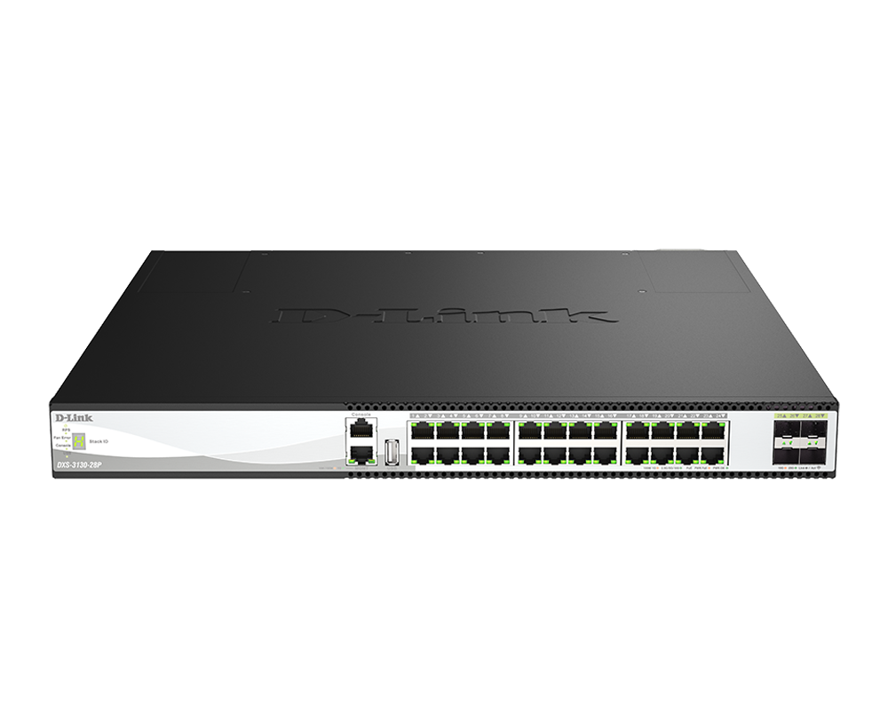 D-Link DXS-3130-28P Ethernet Switch — Product reference image