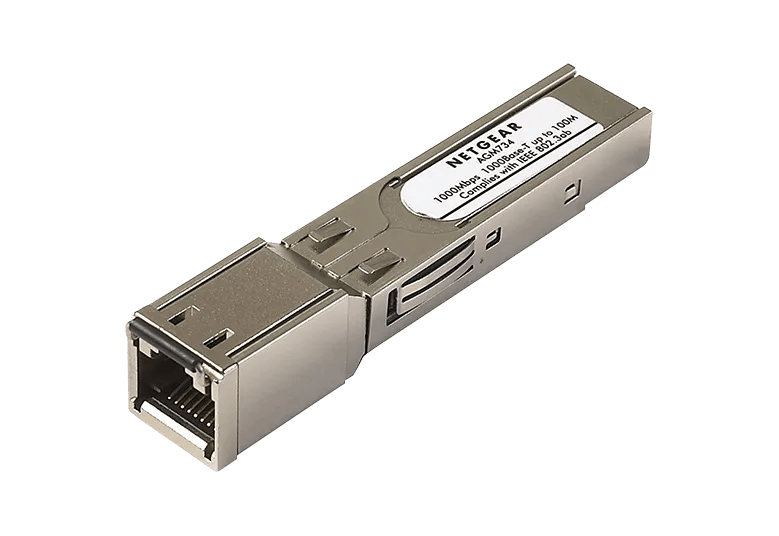 NETGEAR AGM734-10000S Copper Transceiver — Product reference image