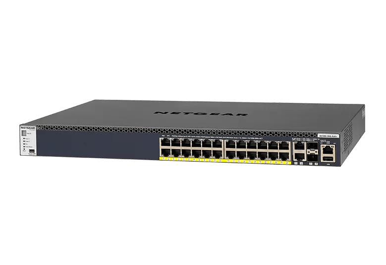 NETGEAR GSM4328PB-100NAS Ethernet Switch — Product reference image