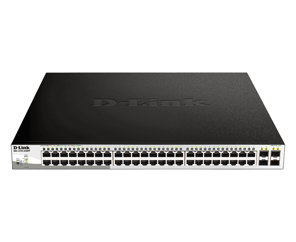 D-Link DGS-1210-52MPP Ethernet Switch — Product reference image