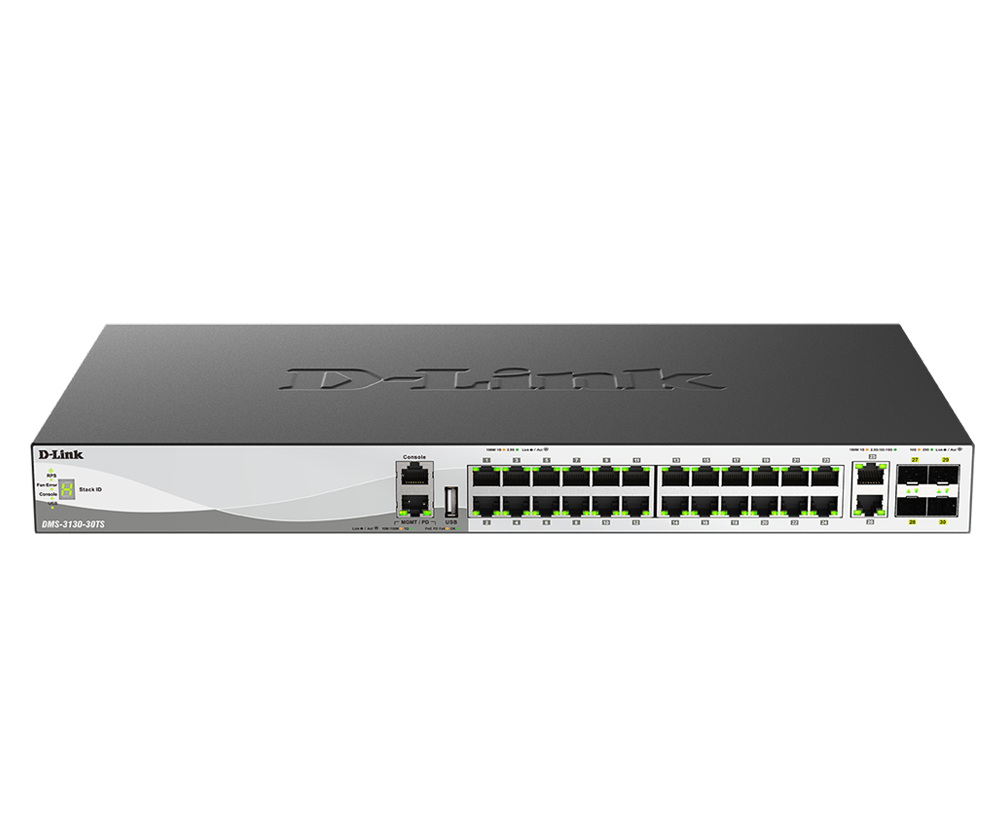 D-Link DMS-3130-30TS Ethernet Switch — Product reference image