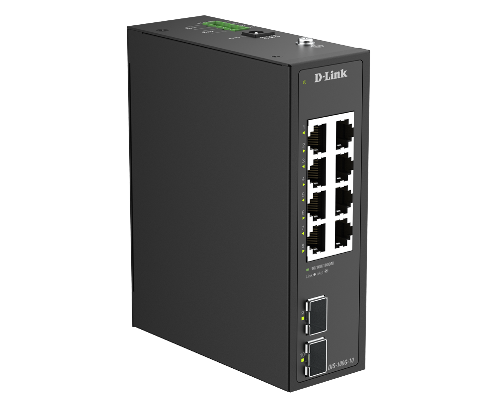 D-Link DIS-100G-10 Ethernet Switch — Product reference image