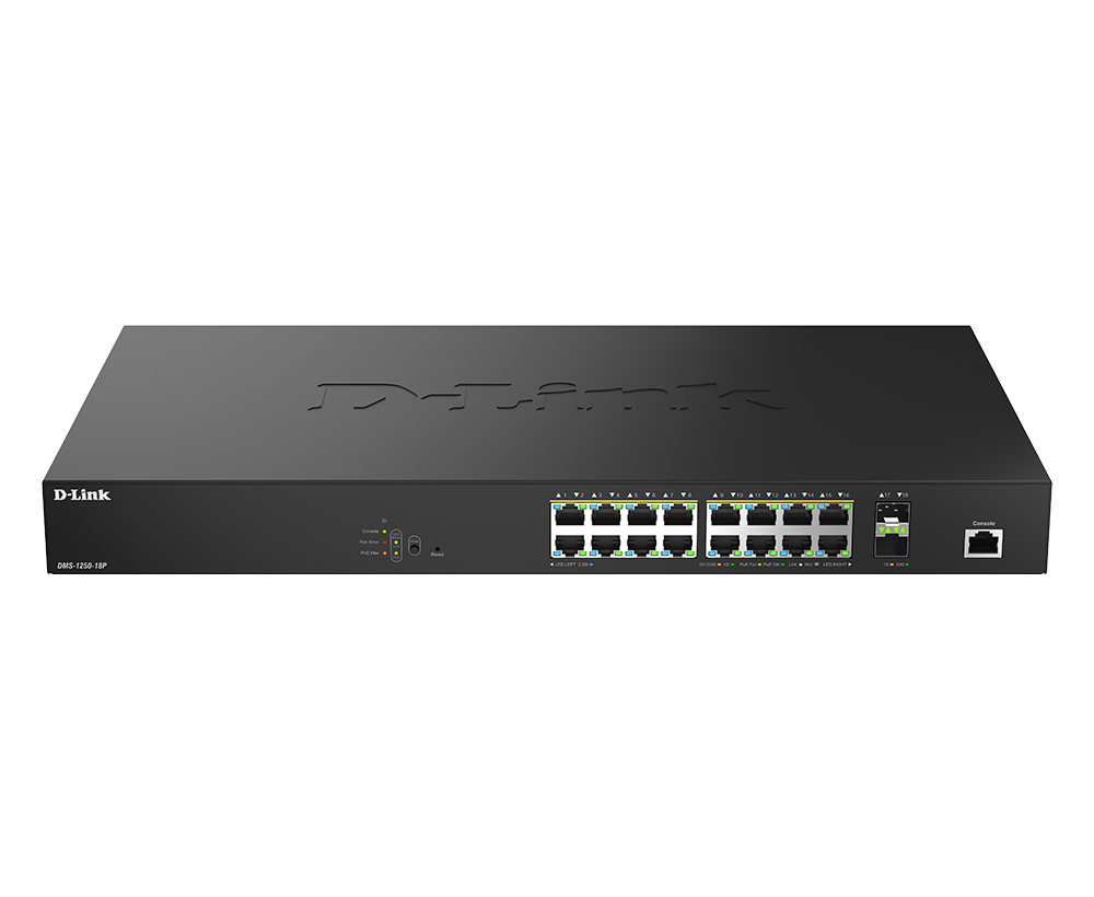 D-Link DMS-1250-18P Ethernet Switch — Product reference image