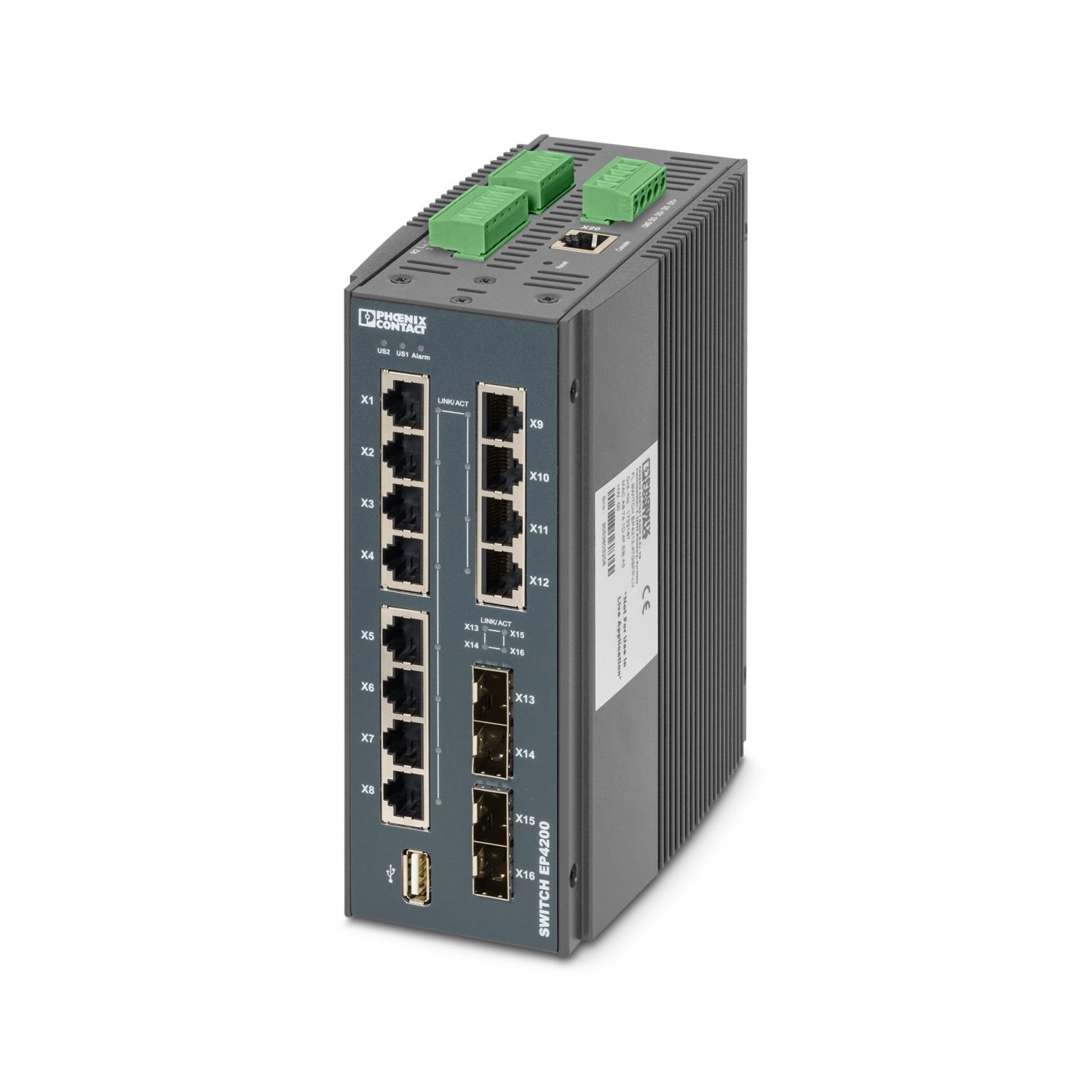 Phoenix Contact FL SWITCH EP4212-4TGSFP-LV (1732187) — Product reference image