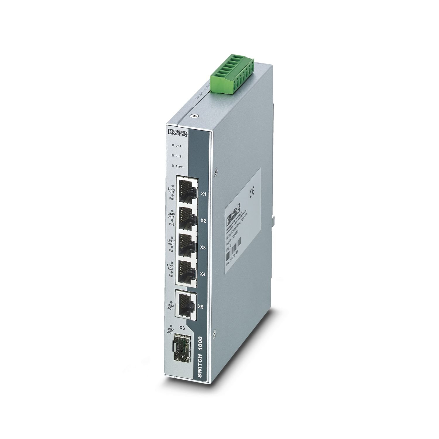 Phoenix Contact FL SWITCH 1001T-4POE-GT-SFP (1026932) — Product reference image