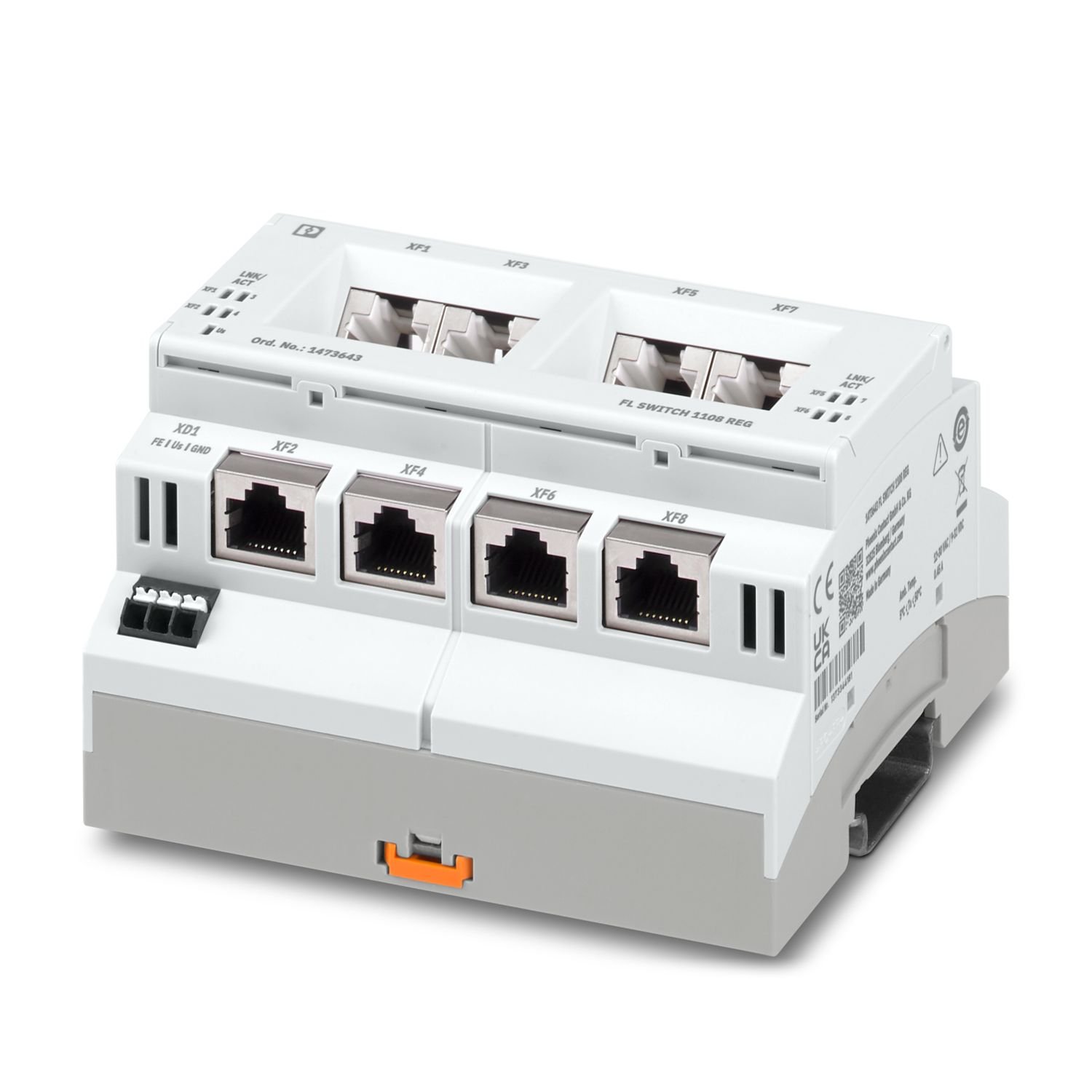 Phoenix Contact FL SWITCH 1108 REG (1473643) — Product reference image