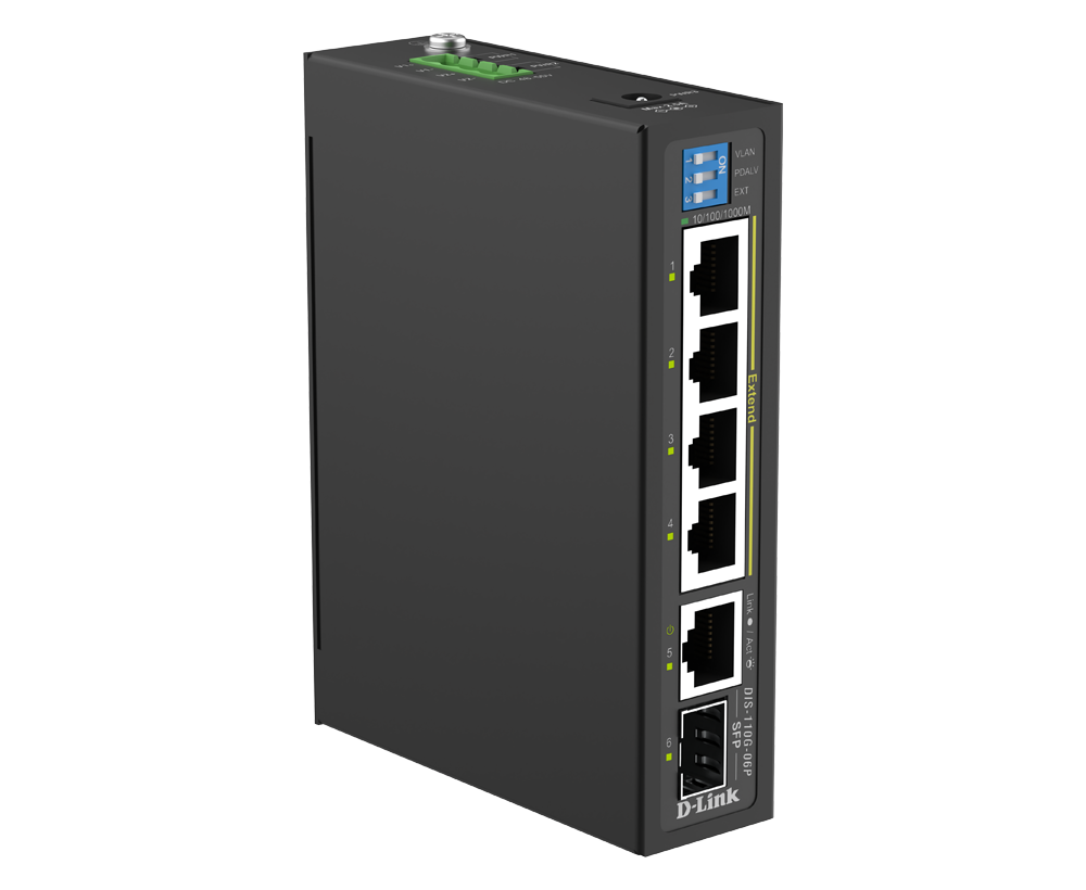 D-Link DIS-110G-06P Ethernet Switch — Product reference image