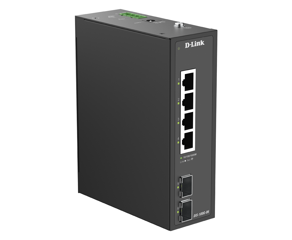 D-Link DIS-100G-06 Ethernet Switch — Product reference image