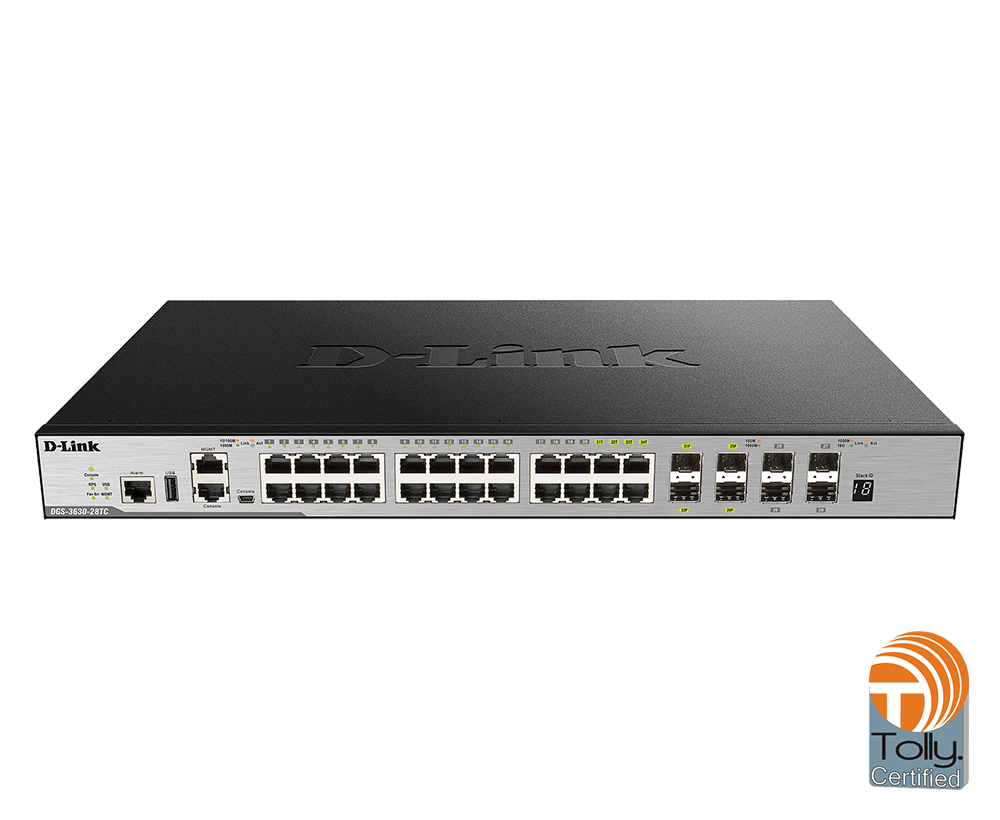 D-Link DGS-3630-28TC Ethernet Switch — Product reference image