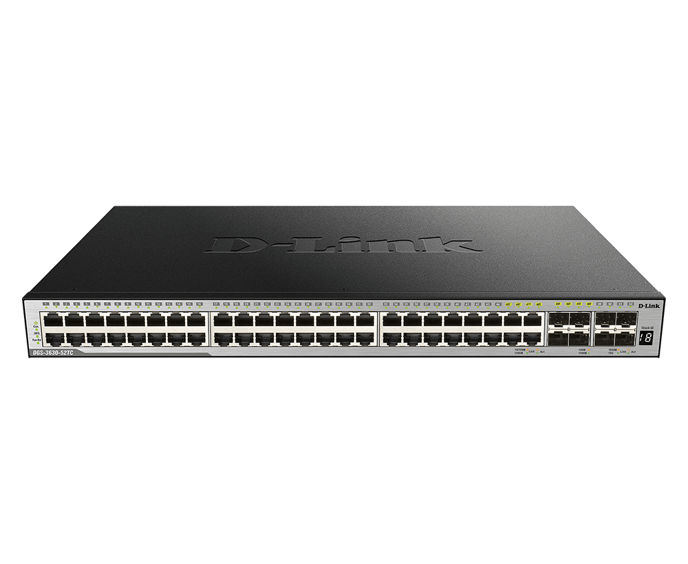 D-Link DGS-3630-52TC Ethernet Switch — Product reference image