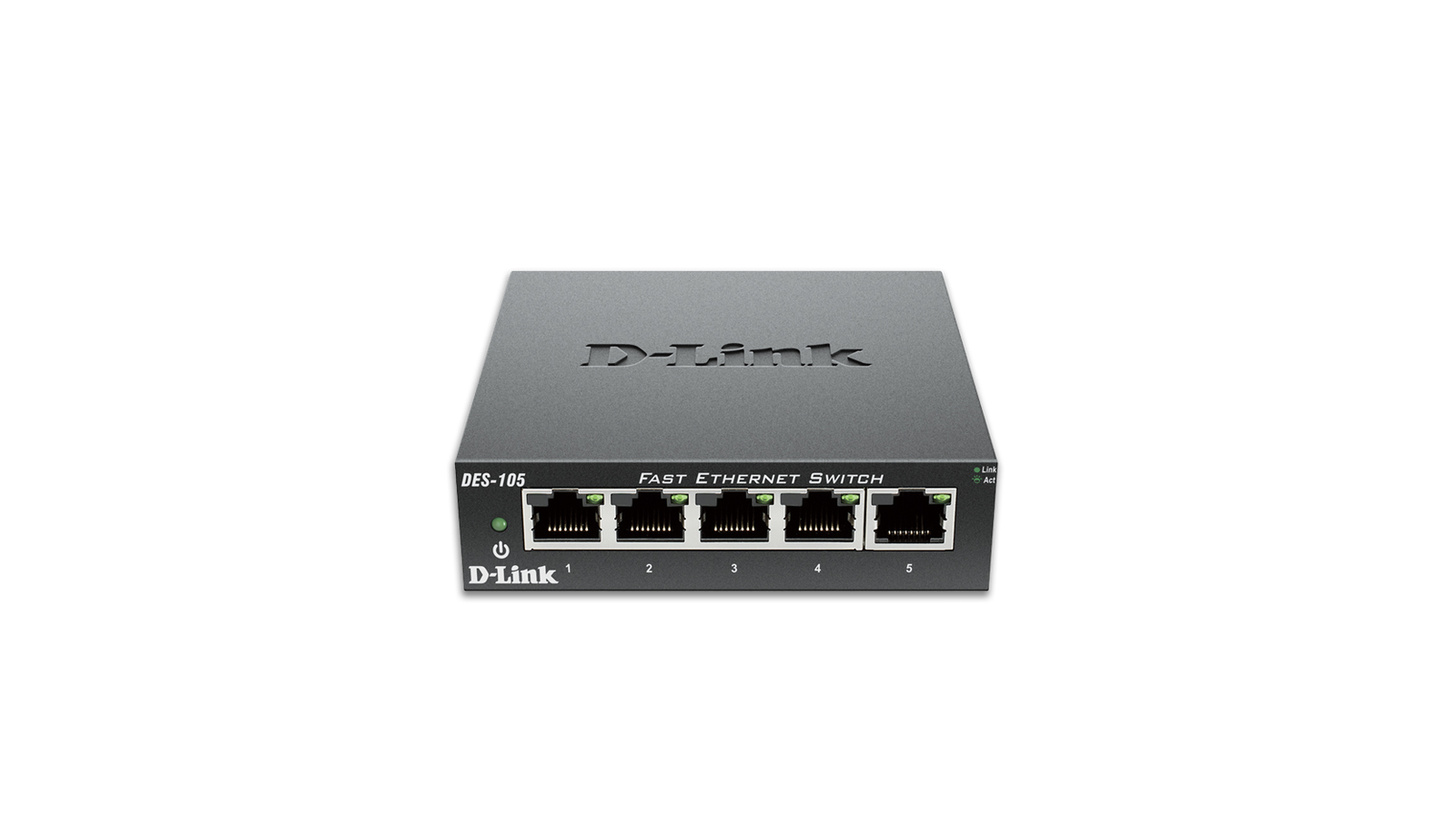 D-Link DES-105 Ethernet Switch — Product reference image