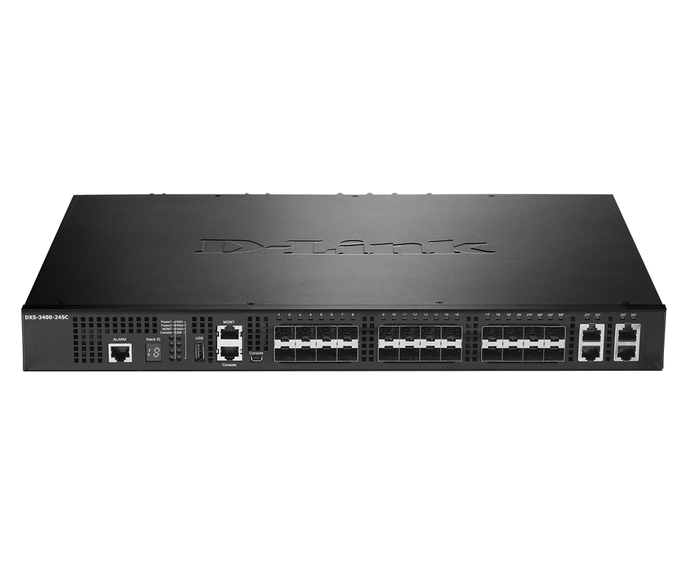 D-Link DXS-3400-24SC Ethernet Switch — Product reference image