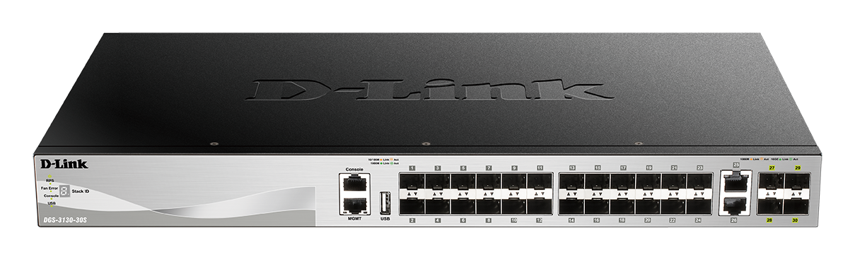 D-Link DGS-3130-30S Ethernet Switch — Product reference image