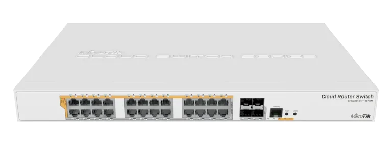 MikroTik CRS328-24P-4S+RM — product illustration