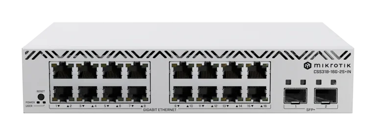 MikroTik CSS318-16G-2S+IN — product illustration