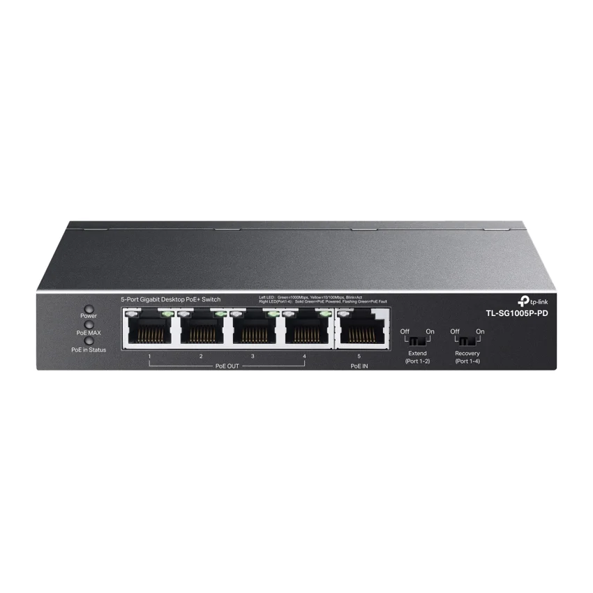 TP-Link TL-SG1005P-PD — product illustration