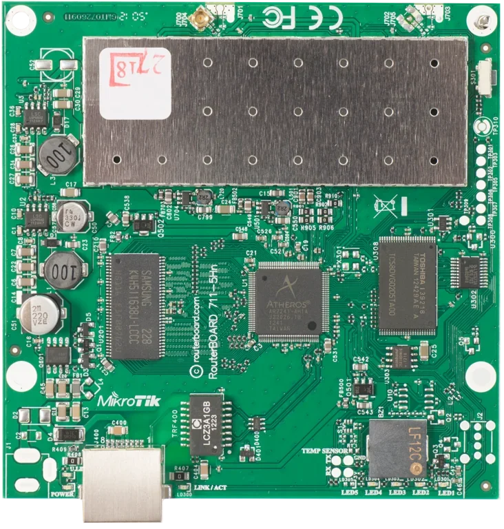 MikroTik RB711-5Hn — product illustration