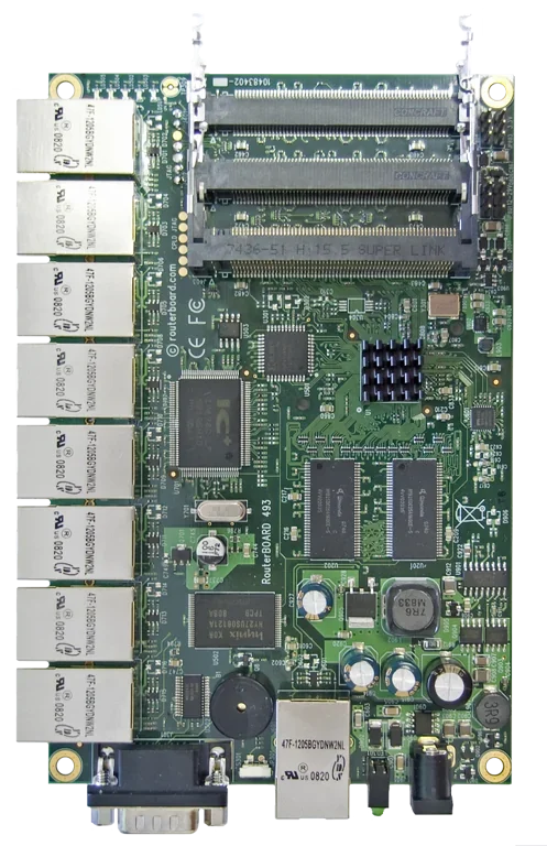 MikroTik RB493AH product reference image