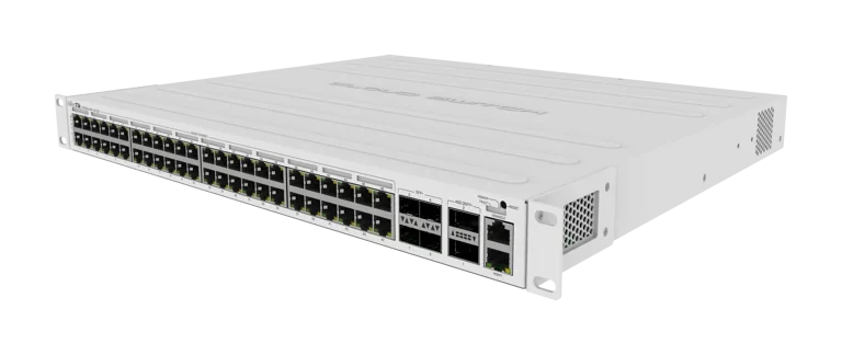 MikroTik CRS354-48P-4S+2Q+RM — product illustration