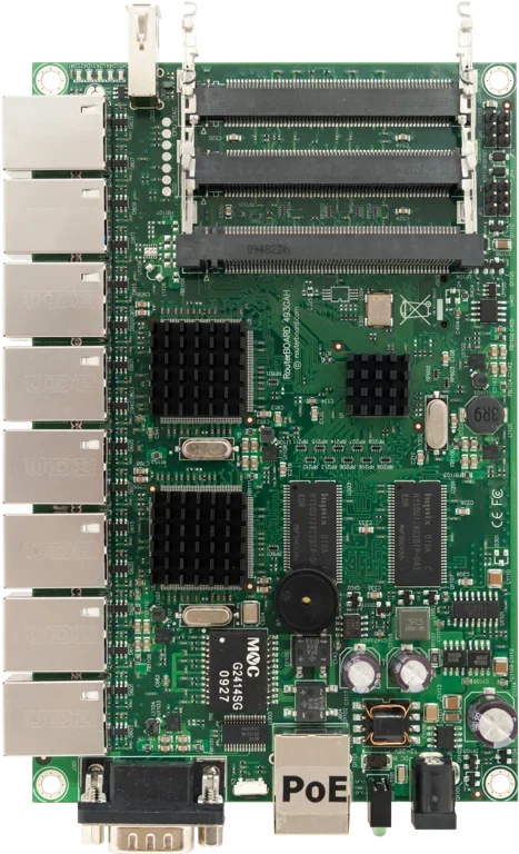 MikroTik RB493G — product illustration