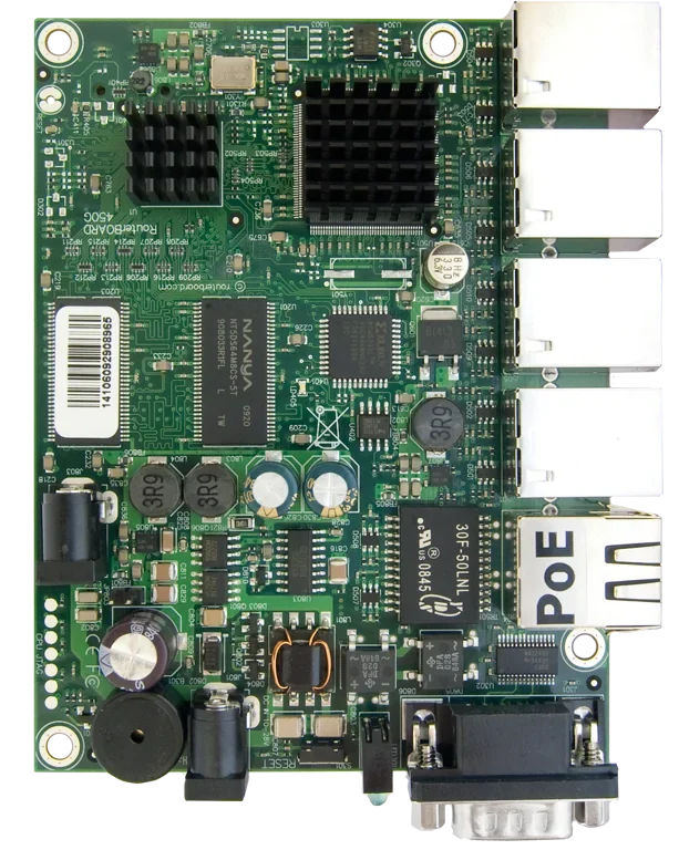 MikroTik RB450G — product illustration