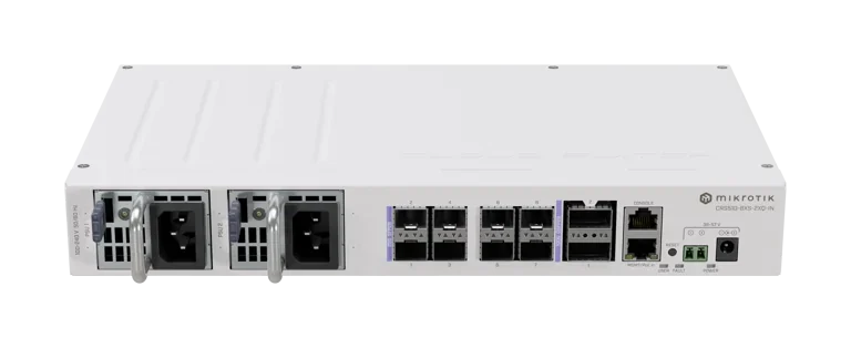 MikroTik CRS510-8XS-2XQ-IN — product illustration