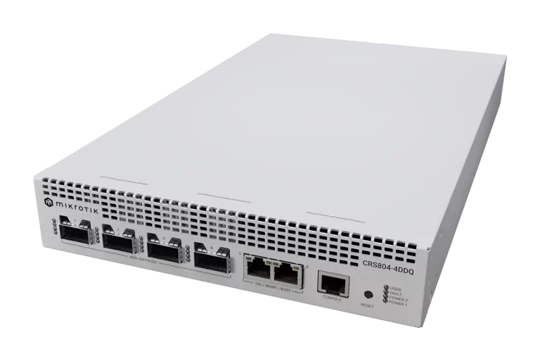 MikroTik CRS804 DDQ — CRS804-4DDQ-hRM — product illustration