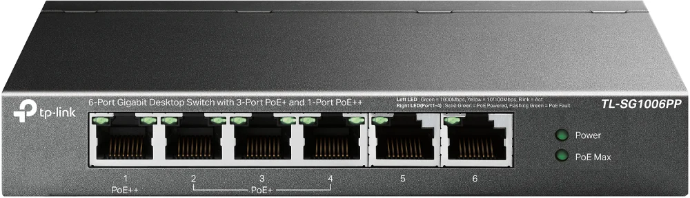 TP-Link TL-SG1006PP product reference image