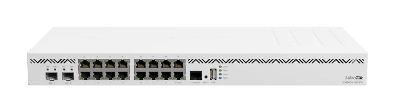 MikroTik CCR2004-16G-2S+ — product illustration