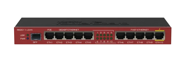 MikroTik RB2011iLS-IN — product illustration