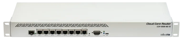 MikroTik CCR1009-8G-1S — product illustration