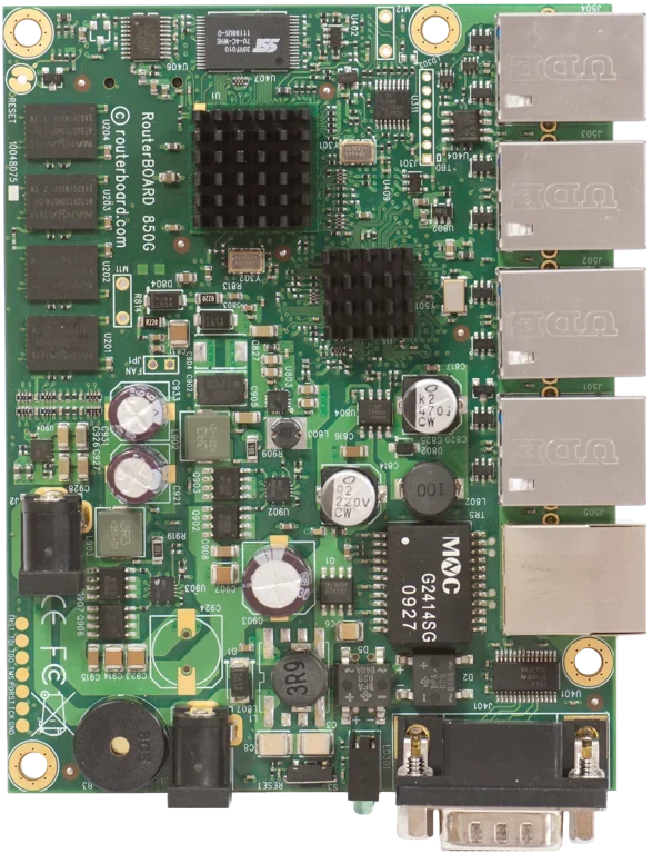 MikroTik RB850Gx2 — product illustration