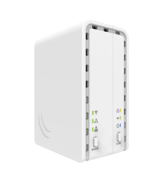 MikroTik PWR-LINE AP (US plug) — PL6411-2nD — product illustration