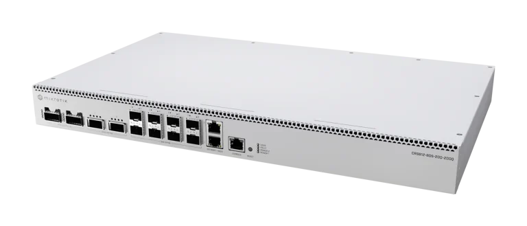 MikroTik CRS812 DDQ — CRS812-8DS-2DQ-2DDQ-RM — product illustration