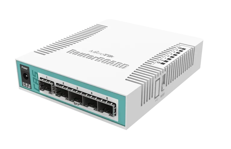 MikroTik CRS106-1C-5S — product illustration
