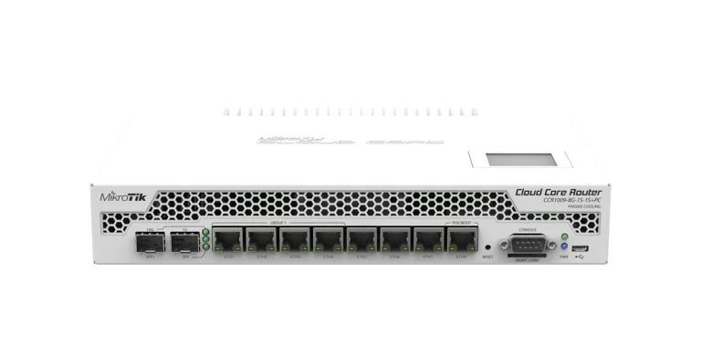 MikroTik CCR1009-8G-1S-1S+PC — product illustration