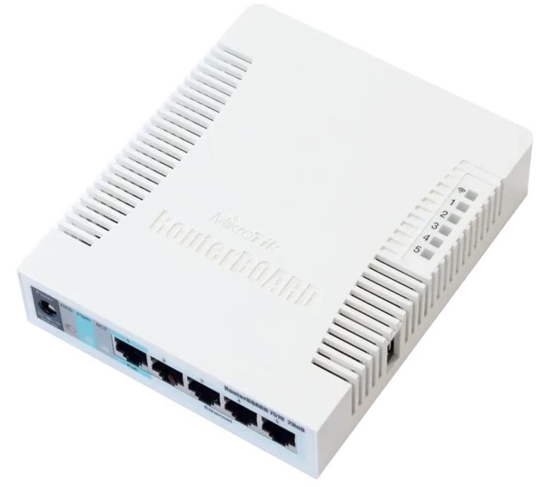 MikroTik RB751G-2HnD — product illustration