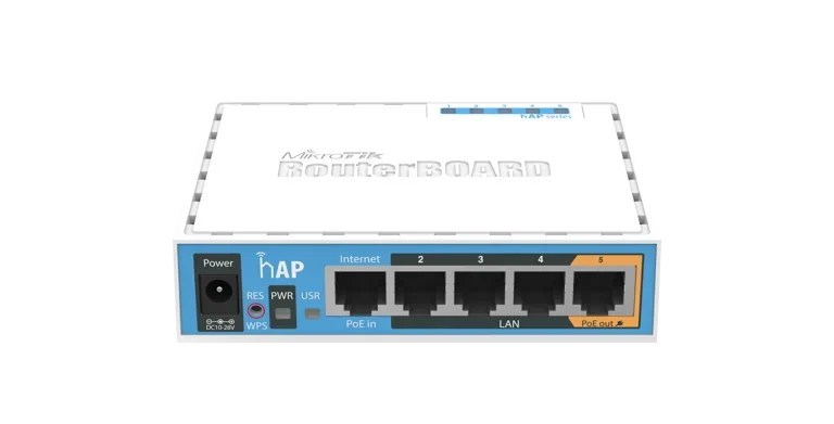 MikroTik hAP — RB951Ui-2nD — product illustration