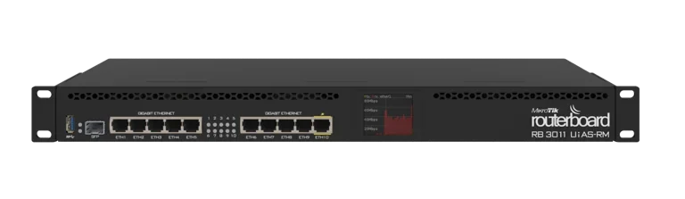 MikroTik RB3011UiAS-RM — product illustration